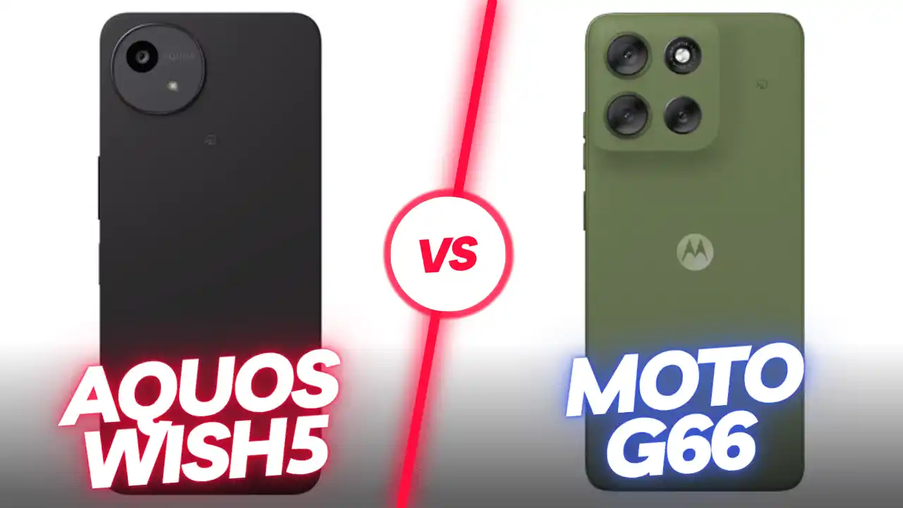 【AQUOS wish5とmoto g66】53項目で総力比較！どっちがいいのか違いを徹底解説