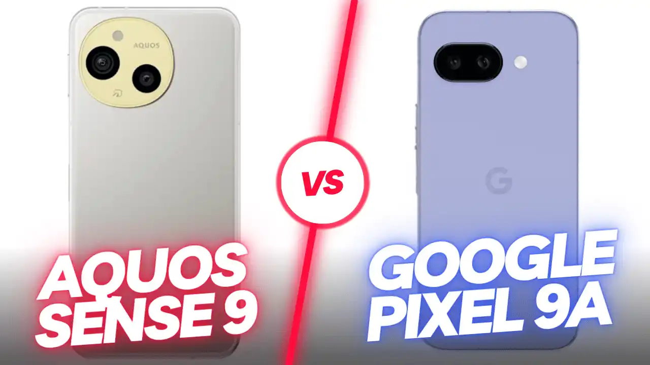 【Pixel 9a・AQUOS sense9】53項目で総力比較！どっちがいいのか違いを徹底解説
