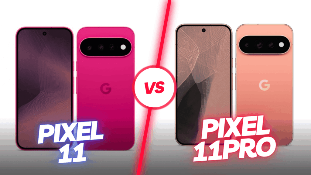 Pixel 11とPixel 11Proどっちがいい？58項目で違いを徹底比較！